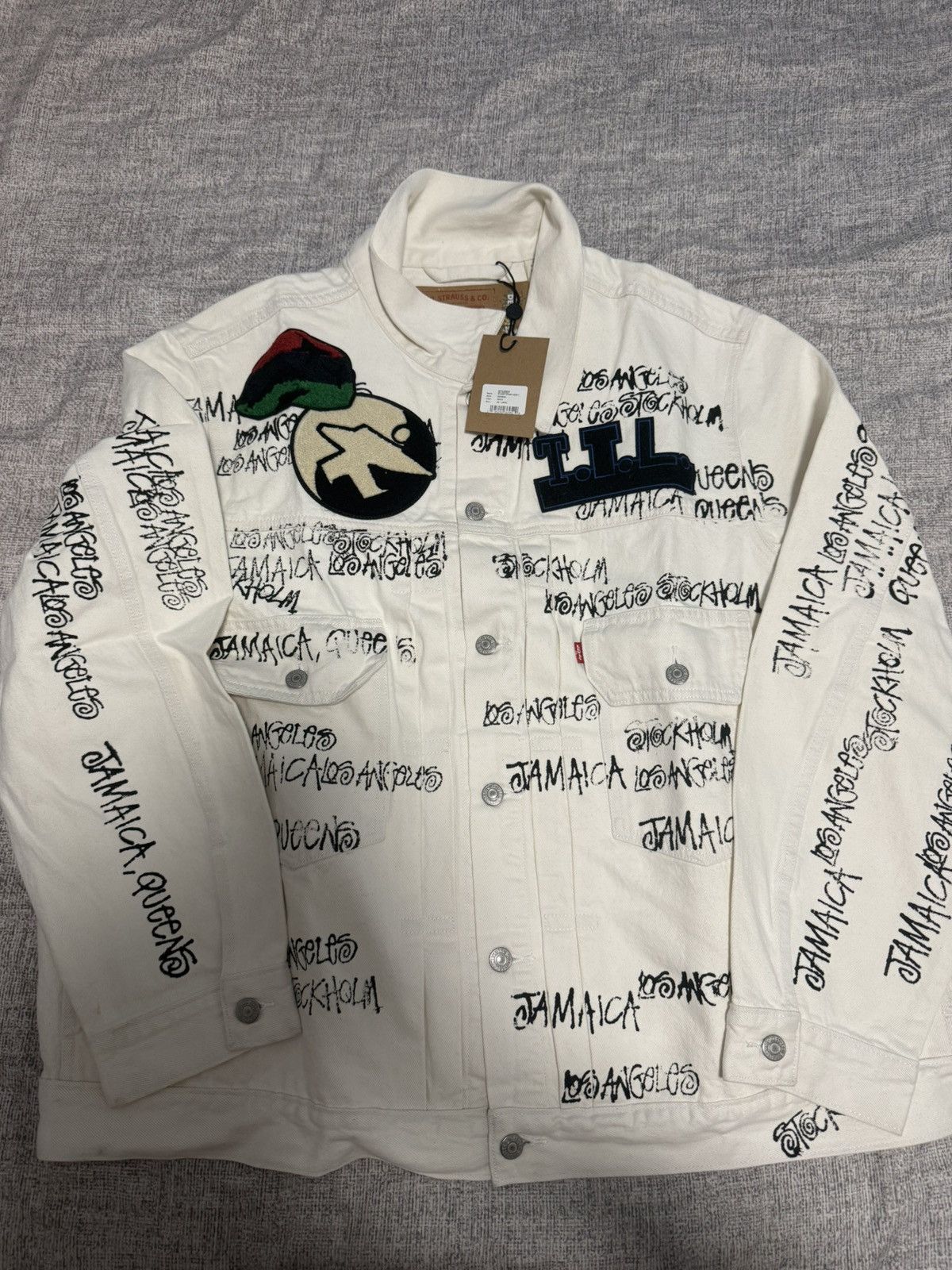 Stüssy × Our Legacy × Denim Tears jacket stussy-x-denim-tears-x-our-