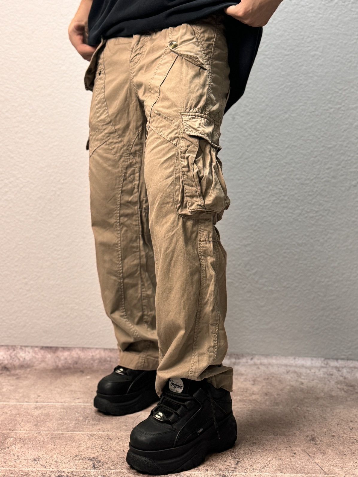 Just Cavalli × Roberto Cavalli Vintage bontage Just Cavalli Distressed Punk Size US 32 / EU 48 - 5 Thumbnail