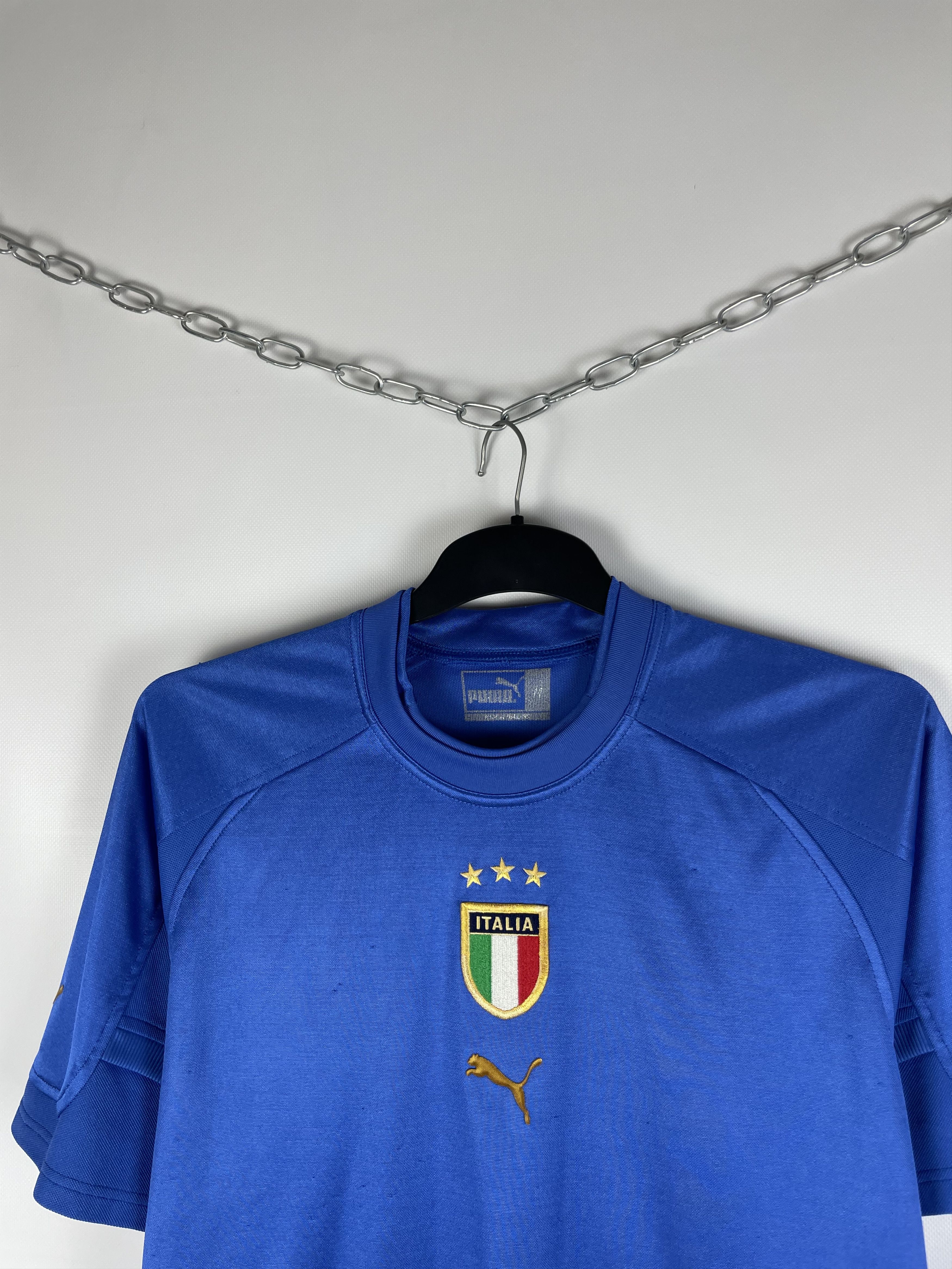 Puma Vintage Puma Italia Soccer Jersey T-shirt tee Italy Size US M / EU 48-50 / 2 - 3 Thumbnail