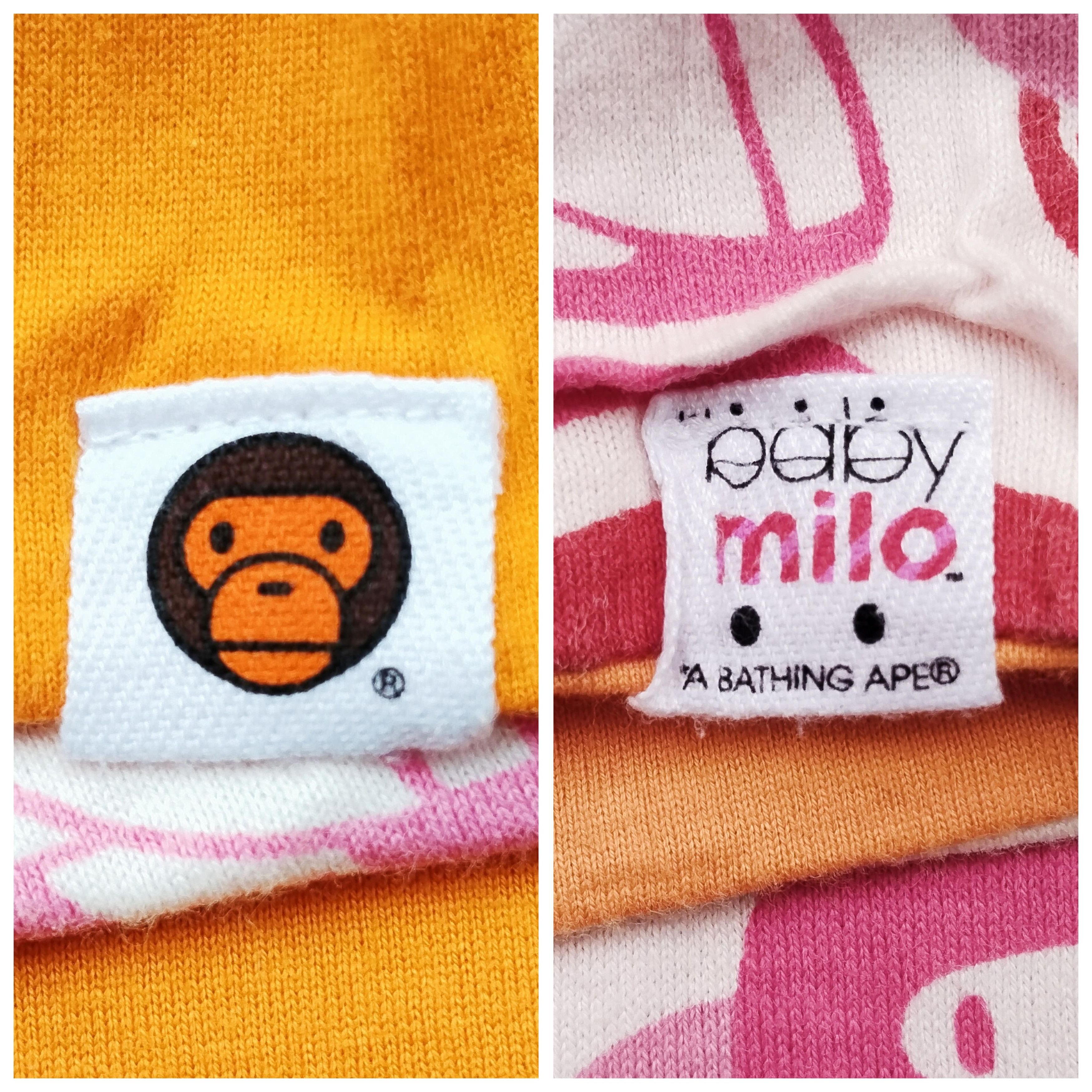 Bape 2007 Baby Milo Reversible Tee Size US XL / EU 56 / 4 - 10 Thumbnail