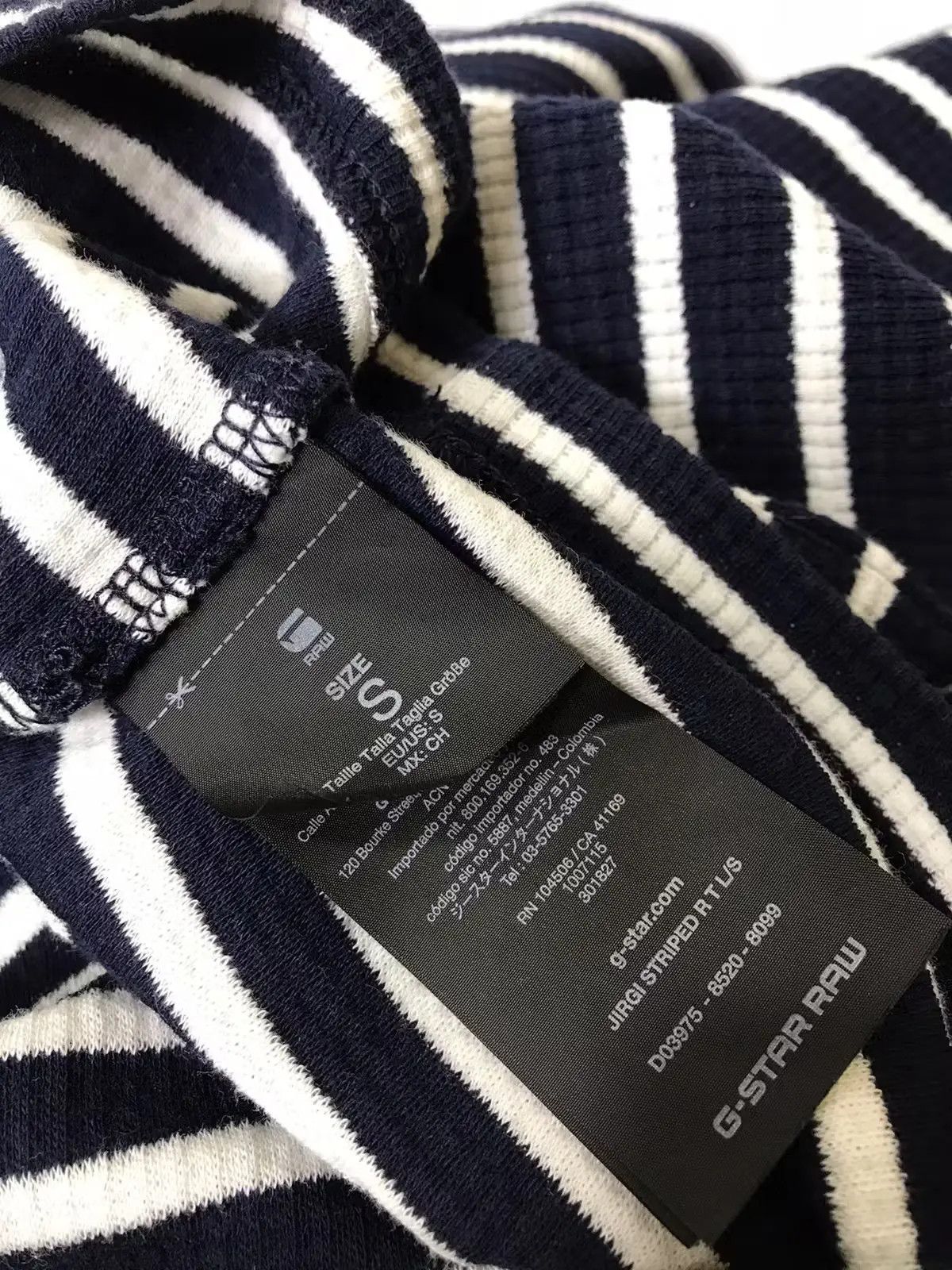 G-Star G Star Raw striped long sleeve t-shirt Size US S / EU 44-46 / 1 - 5 Thumbnail