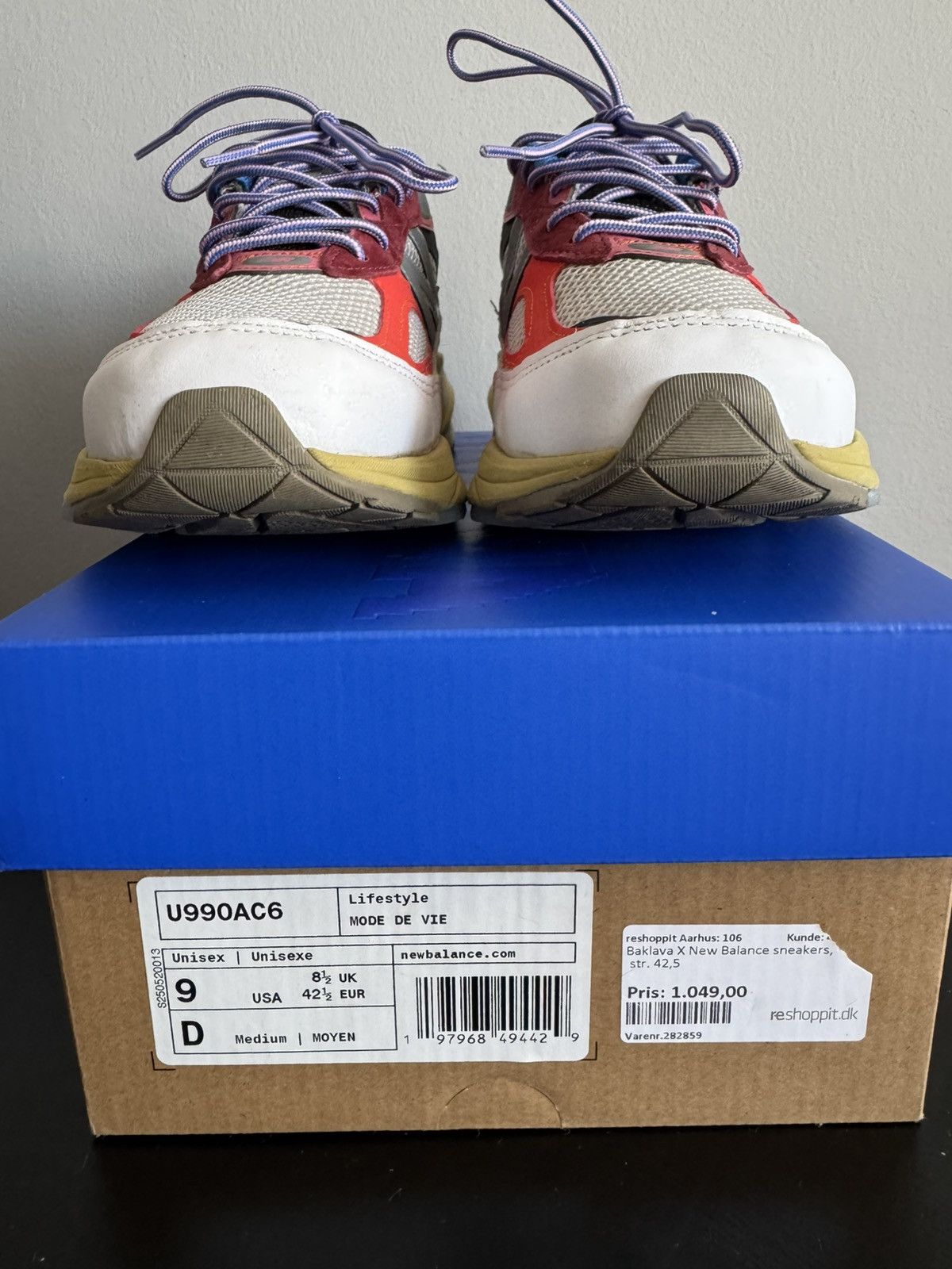 Action Bronson × New Balance New Balance Action Bronson 990v6 Untitled Baklava U990AC 990 Size US 9 / EU 42 - 5 Thumbnail
