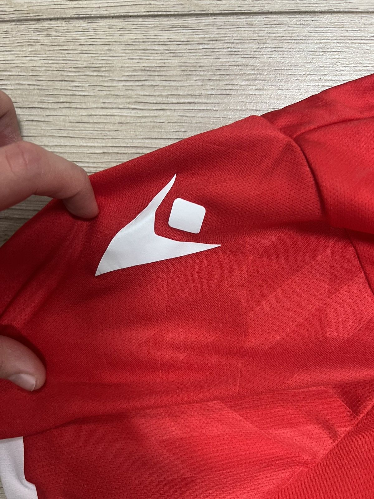 Macron Official Nottingham Forest football kit by Macron ❤️🌲 Size US XL / EU 56 / 4 - 6 Thumbnail