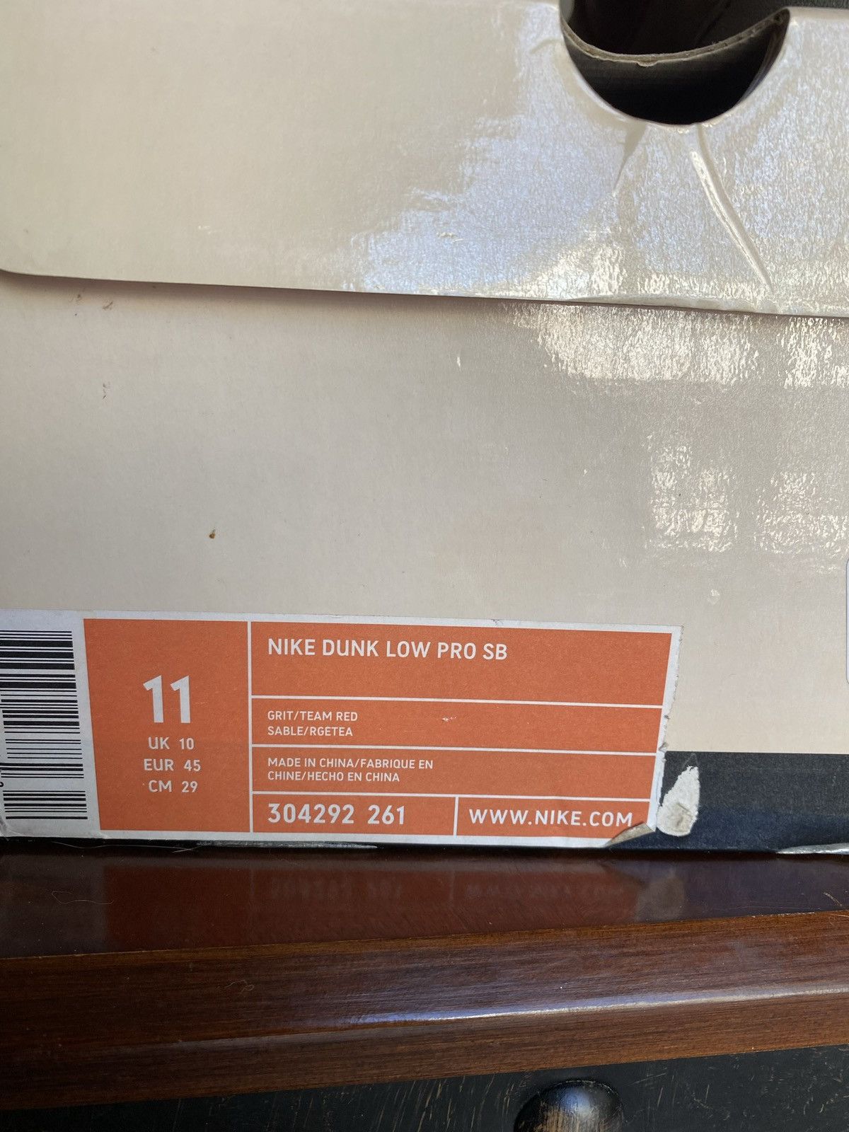 Nike Dunk Low Pro SB Team Grits Size US 11 / EU 44 - 7 Thumbnail