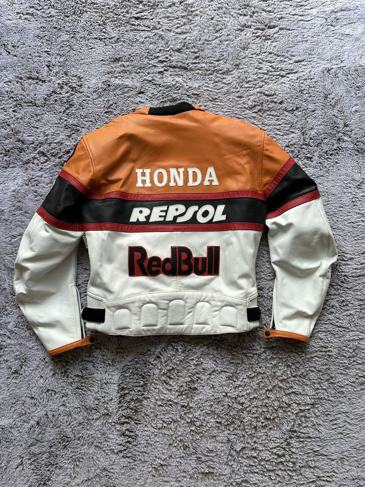 Red Bull Red Bull Honda Leather Jacket size 52 with tags Size US L / EU 52-54 / 3 - 16 Thumbnail