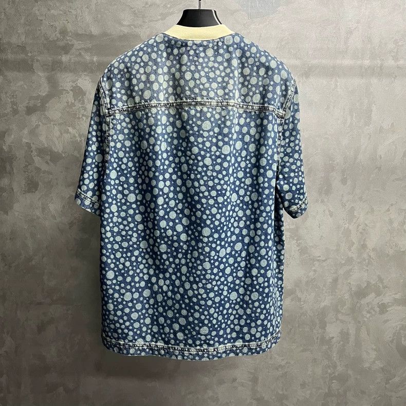 Louis Vuitton Louis Vuitton Polka-dot logo monogram printed short sleeve Size US L / EU 52-54 / 3 - 5 Thumbnail