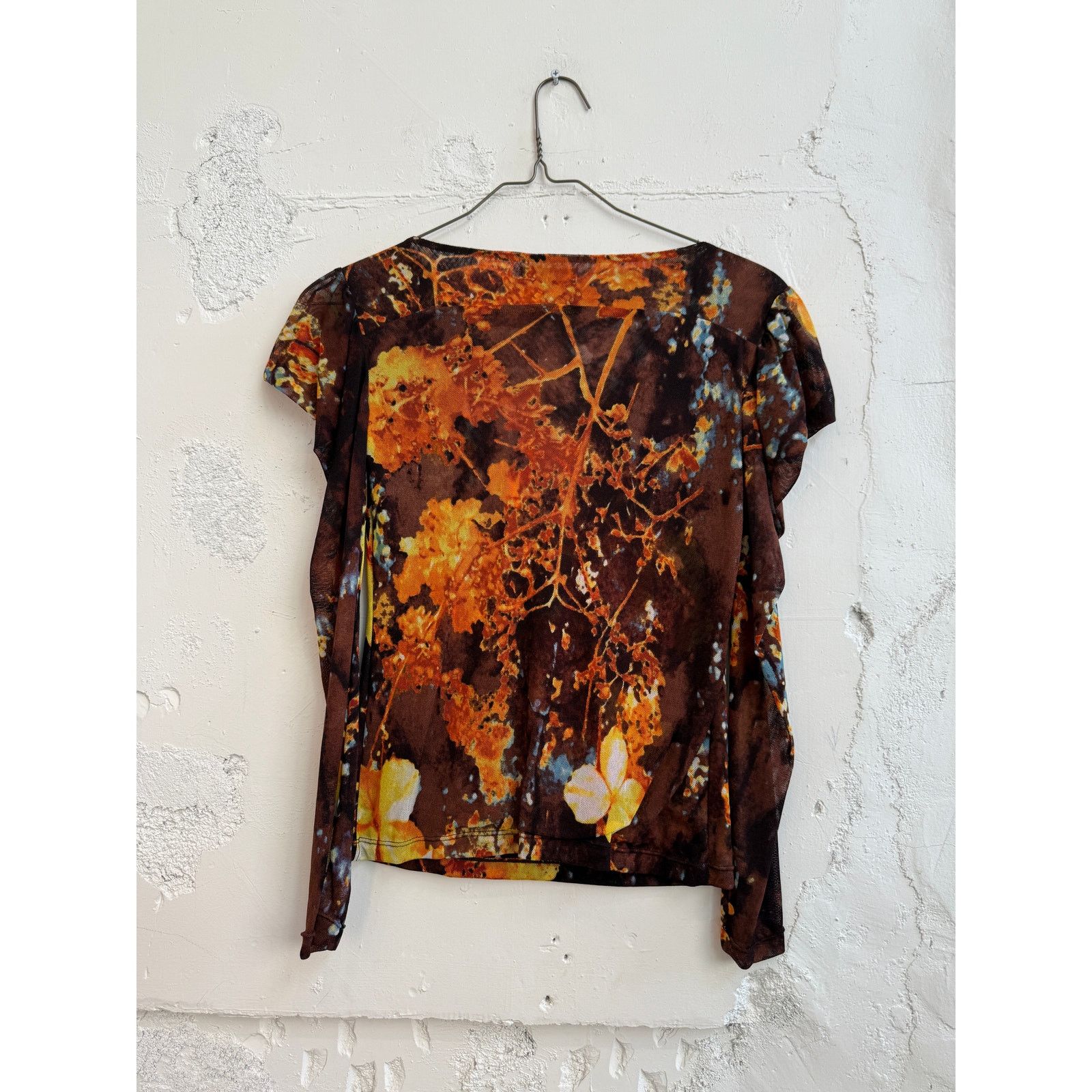 Vivienne Tam Vivienne Tam Vintage Floral Pattern Mesh Top Size M / US 6-8 / IT 42-44 - 2 Thumbnail