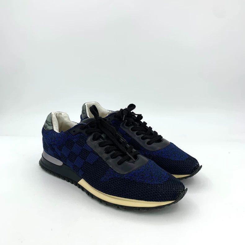 Louis Vuitton Louis Vuitton Dark Blue Casual Sports Sneakers-2506 Size US 9.5 / EU 42-43 - 2 Thumbnail