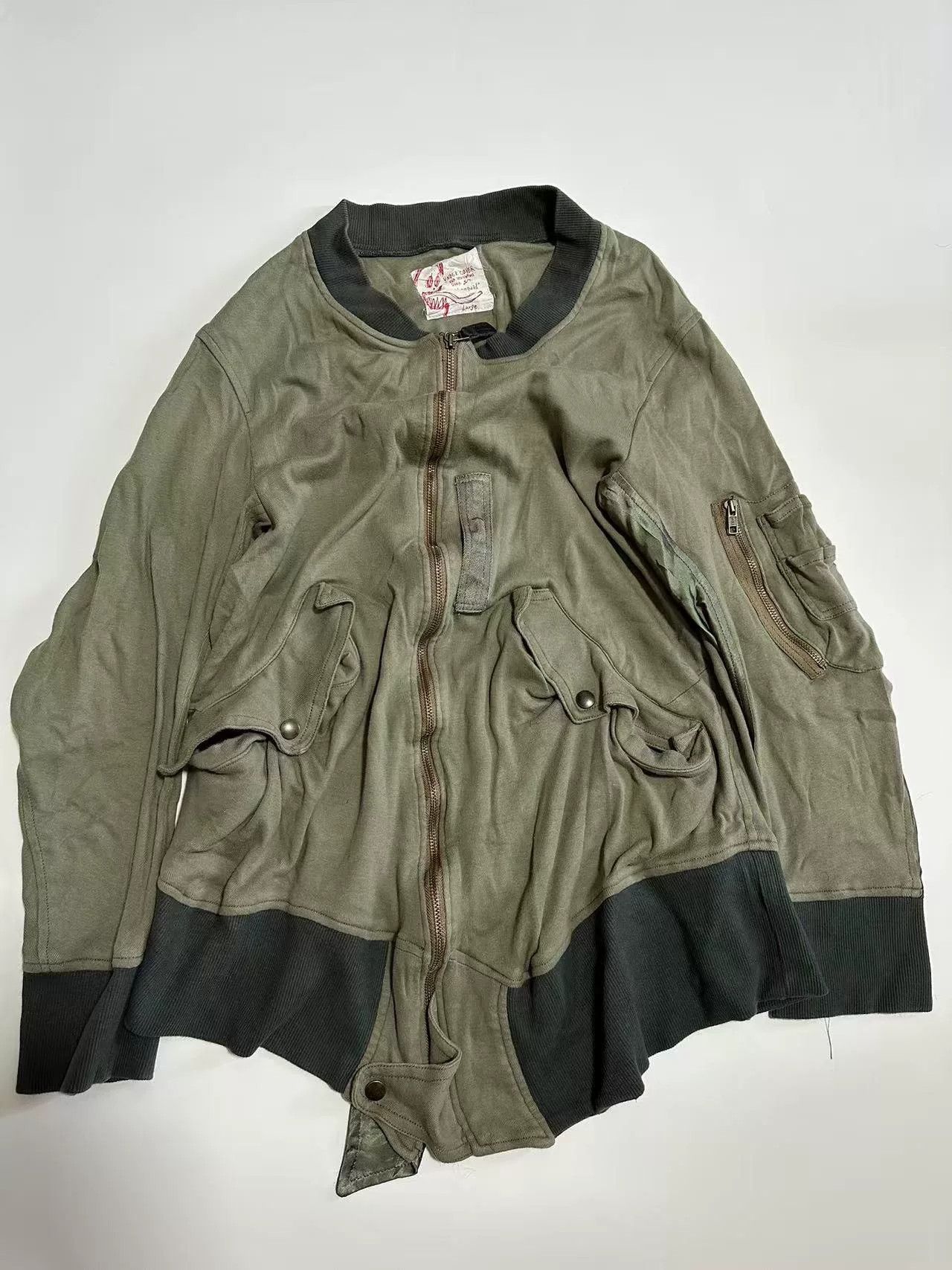 Undercover Undercover 04SS Languid Deconstructed MA1 Jacket Size US L / EU 52-54 / 3 - 1 Thumbnail