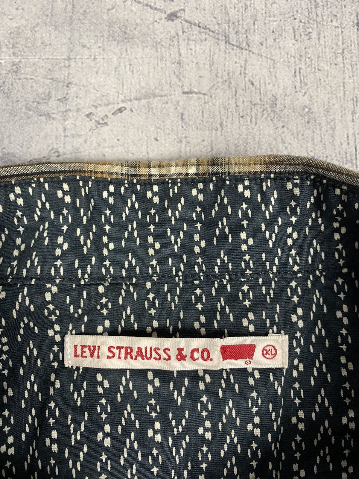 Levi's Levis Checkered Designer Button Up Shirt Size US XL / EU 56 / 4 - 13 Thumbnail