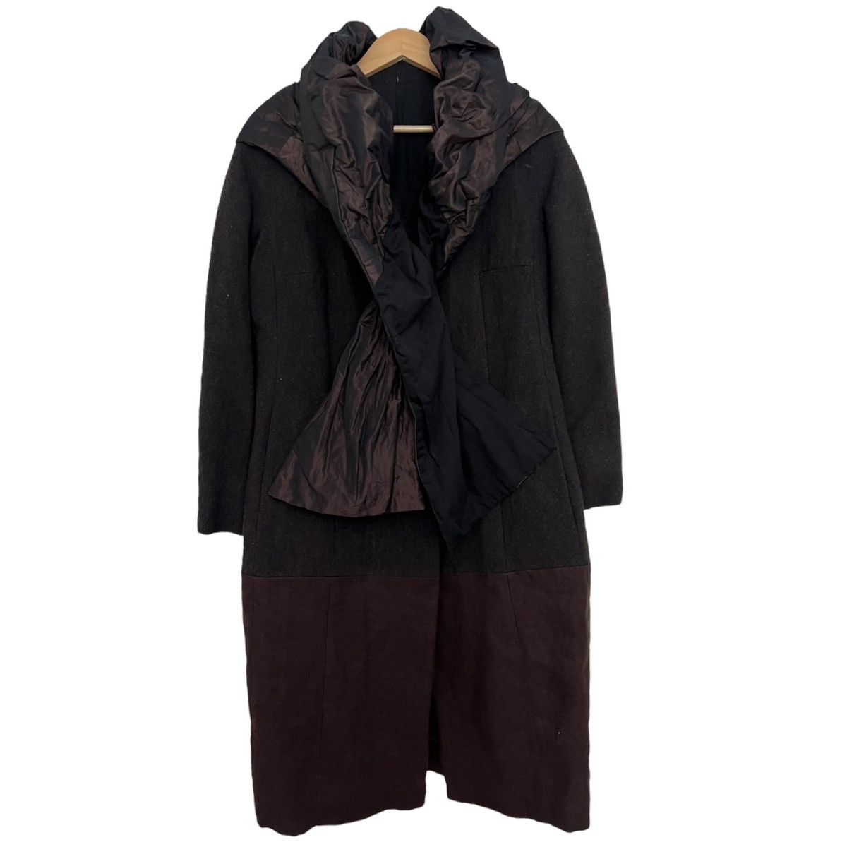 Vintage Padded scarf wool coat Size US M / EU 48-50 / 2 - 1 Thumbnail
