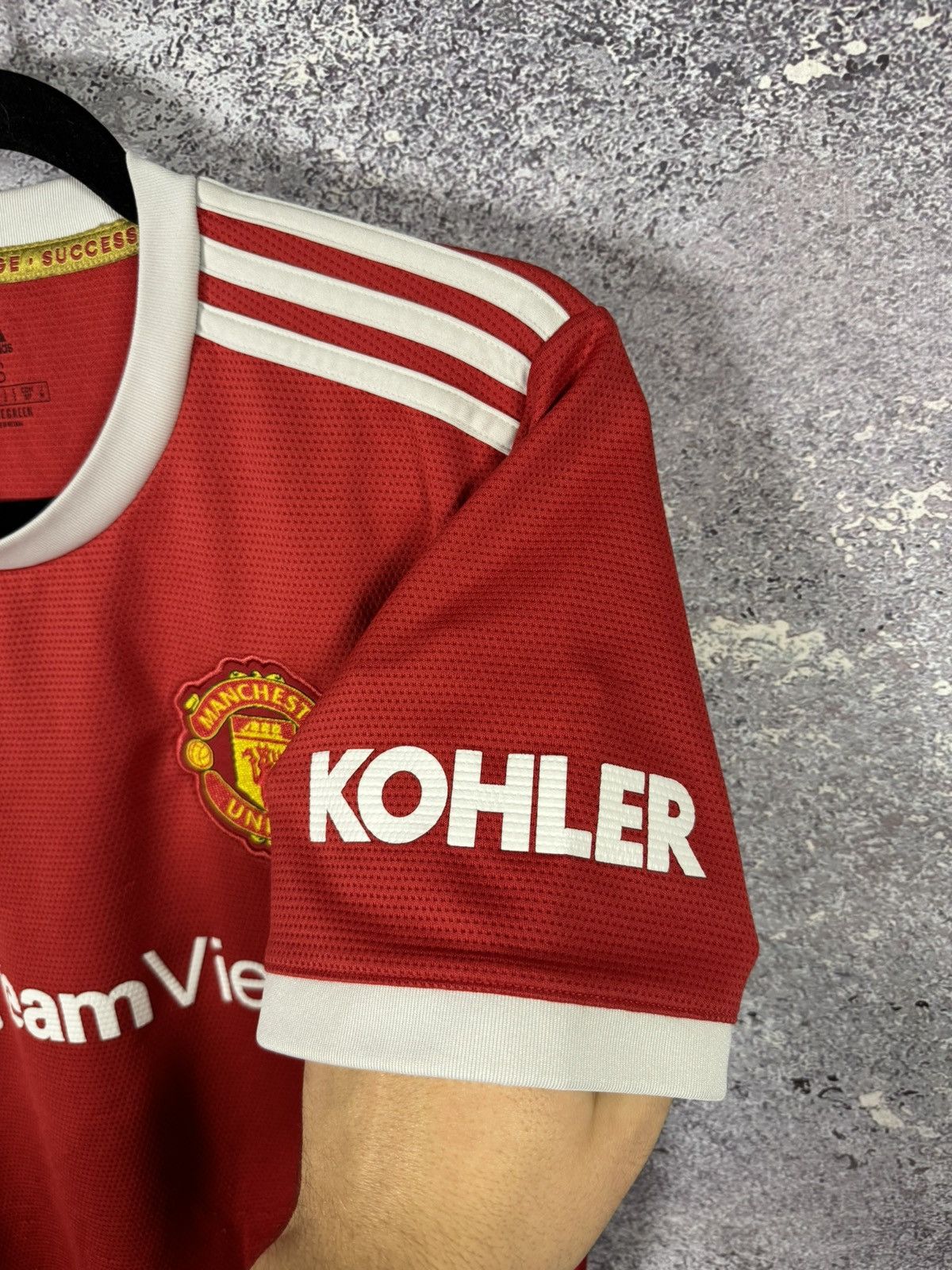 Adidas × Vintage RONALDO Manchester United 2021/22 Adidas Jersey Blockore S Size US S / EU 44-46 / 1 - 10 Thumbnail