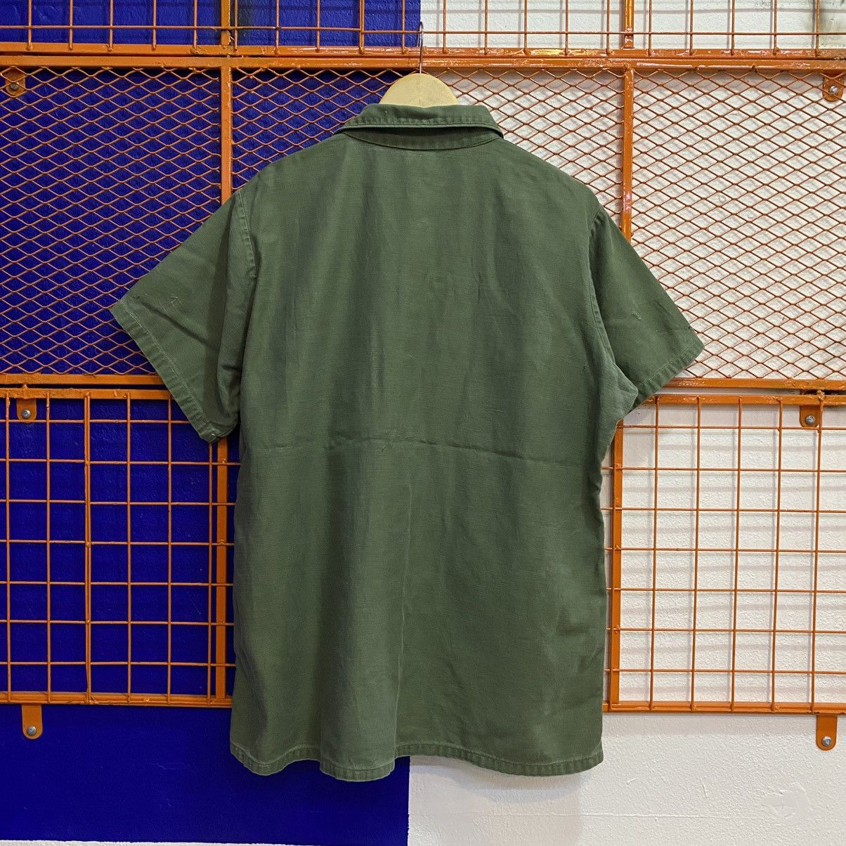 Vintage Vintage US Army Military 60s Shirt❗️ Size US M / EU 48-50 / 2 - 7 Thumbnail