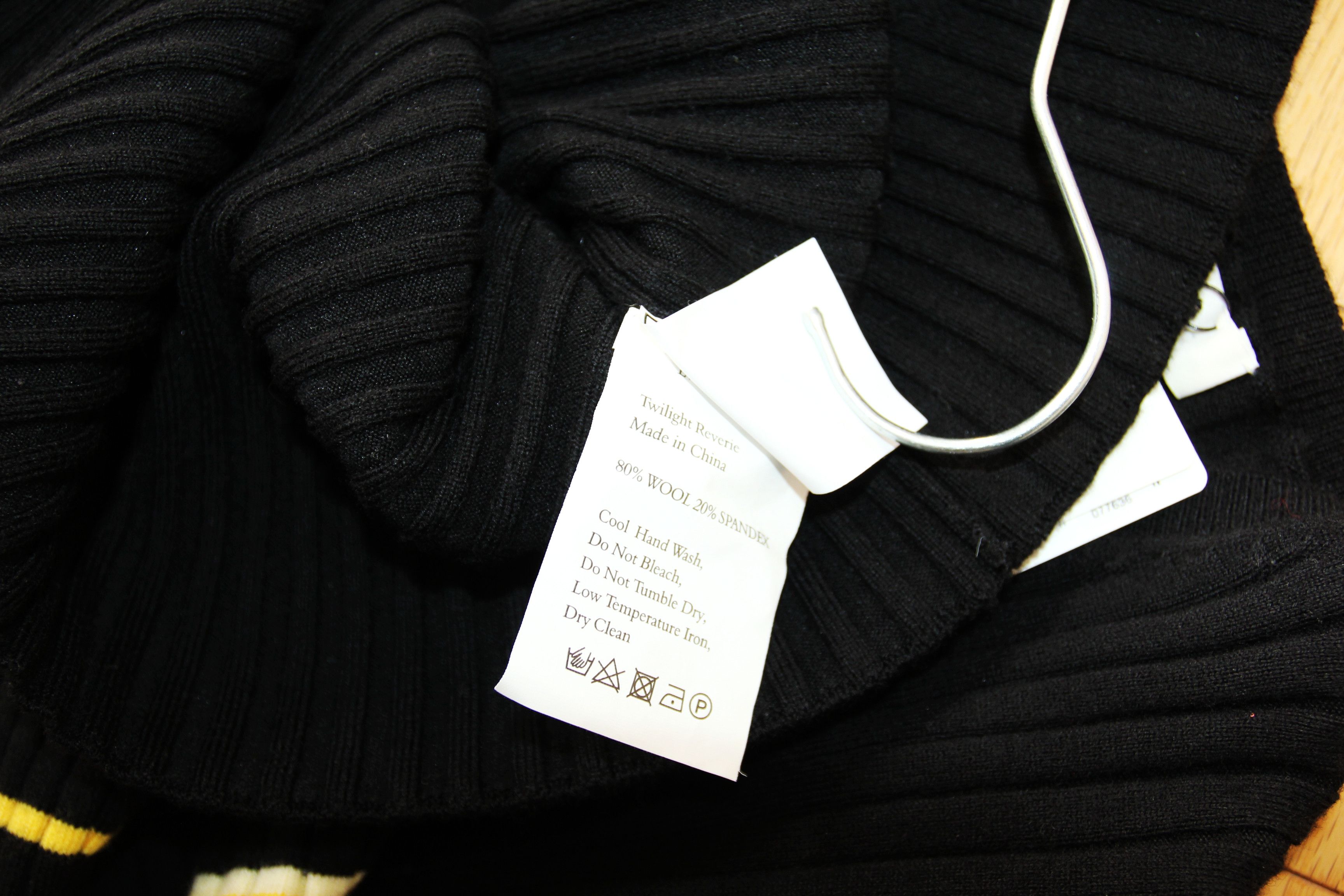 Wales Bonner BNWT AW23 WALES BONNER WOOL AND LYCRA KNIT SWEATER S Size US S / EU 44-46 / 1 - 10 Thumbnail