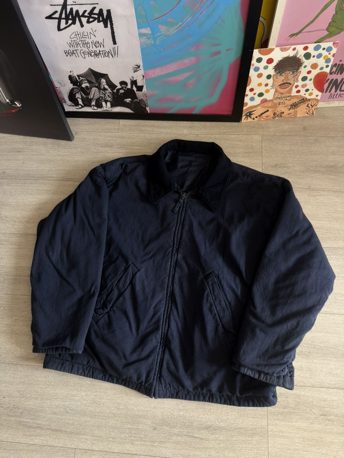 Stone Island Stone island thermical lining reversible jacket AW95-96 Size US XXL / EU 58 / 5 - 9 Thumbnail