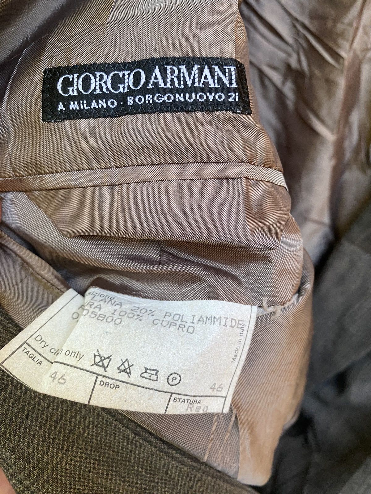 Giorgio Armani Bundle Sale Vintage Giorgio Armani Le Collection Blazer Size 42R - 19 Thumbnail