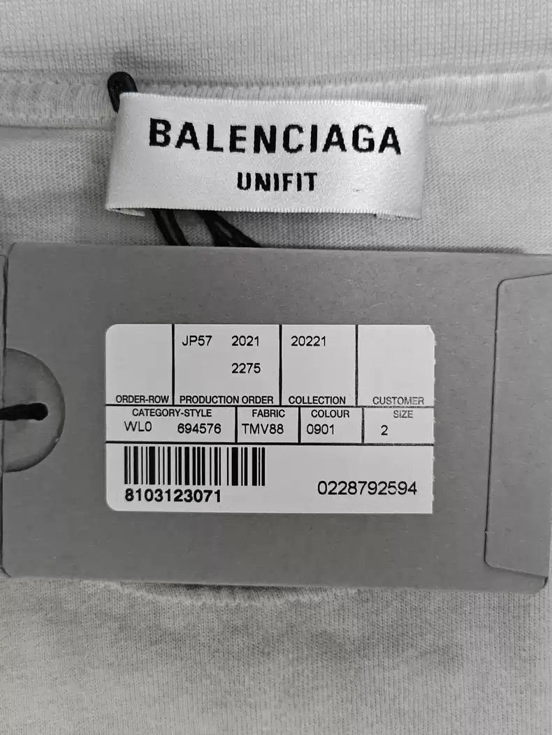Balenciaga Balenciaga Balenciaga 22fw Flame Lightning Band Rock Destr Size US M / EU 48-50 / 2 - 4 Thumbnail