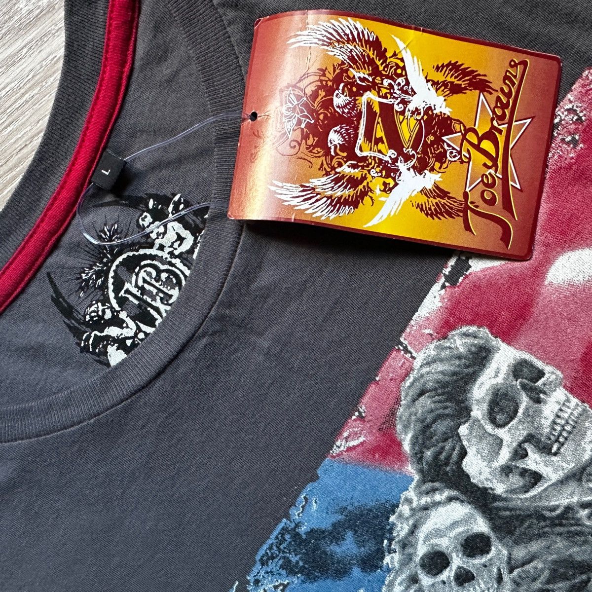 Joe Browns Joe Browns Men’s Vintage Biker T-Shirt L Size US L / EU 52-54 / 3 - 3 Thumbnail