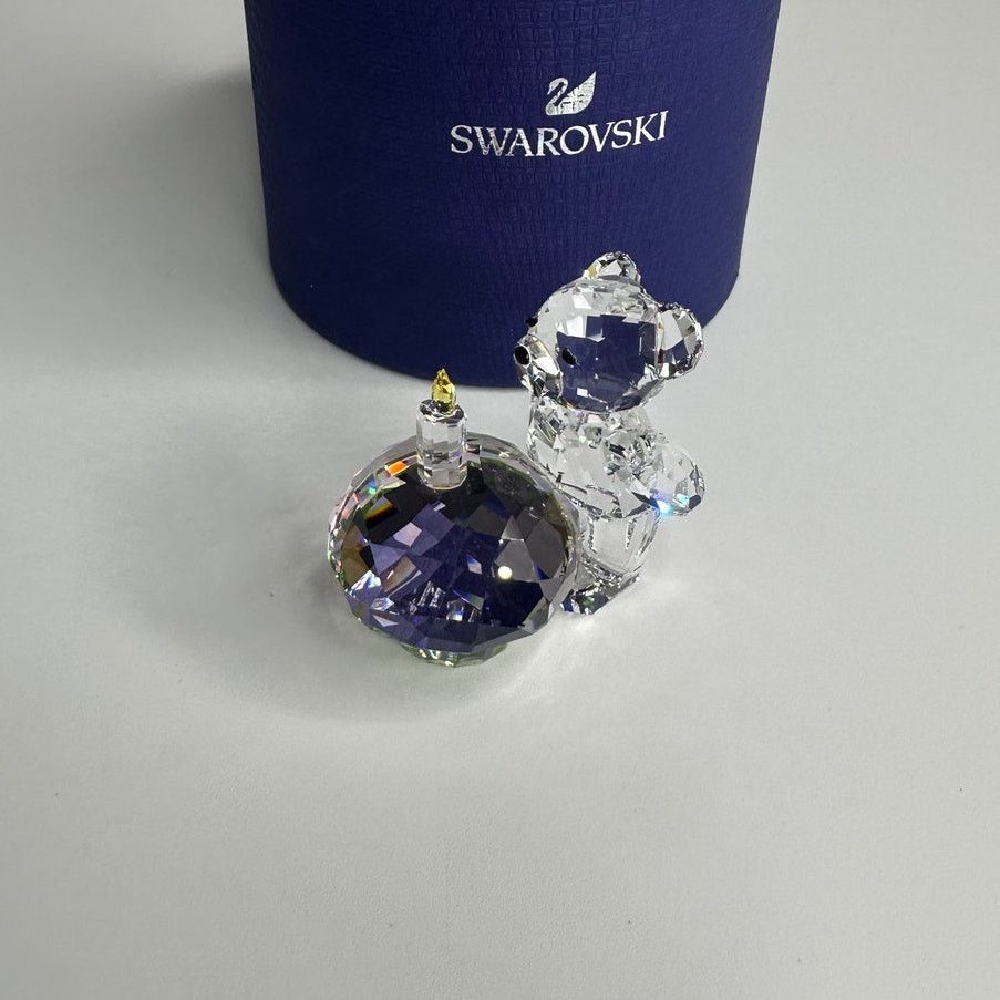 Swarovski Swarovski Bear Time To Celebrate Cupcake Crystal Figurine Size ONE SIZE - 6 Thumbnail
