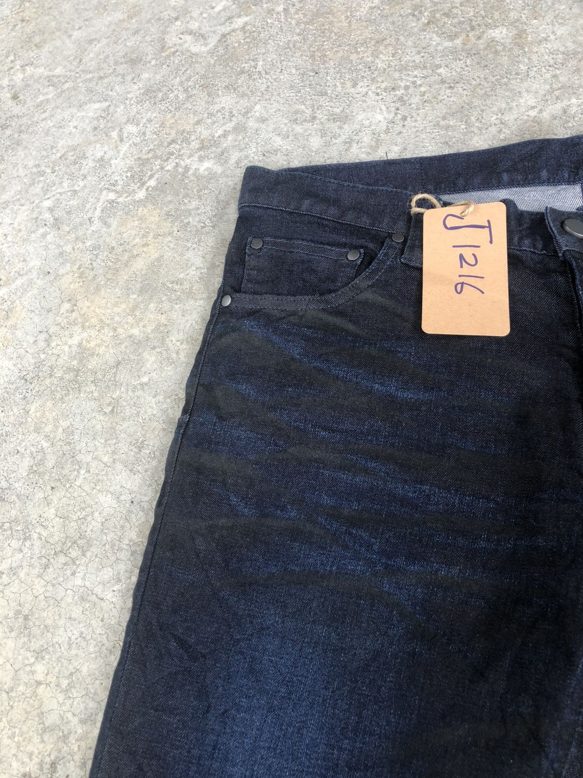Tornado Mart Japanese Tornado Mart Skinny Jeans Wax Size US 35 - 13 Thumbnail
