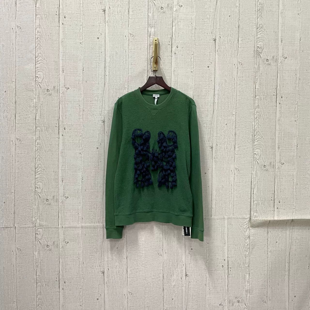 Loewe LOEWE Green Knot Logo Knit Sweater Size XS / US 0-2 / IT 36-38 - 1 Thumbnail