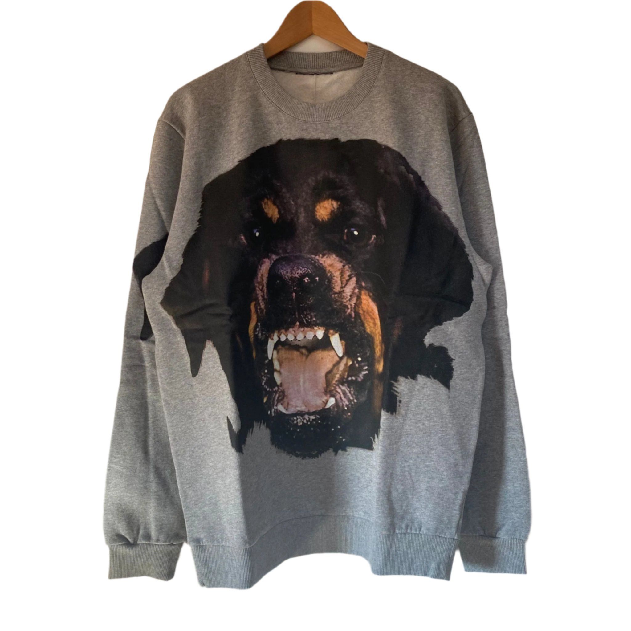 Givenchy Grey Rottweiler Print Sweatshirt Grailed