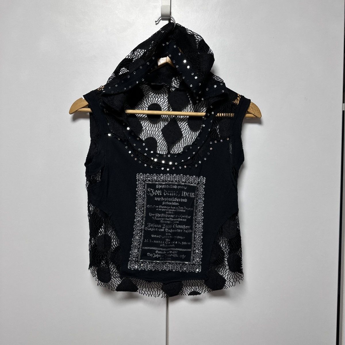 Dsquared2 Dsquared2 mesh blouse with hood vintage rare y2k Size M / US 6-8 / IT 42-44 - 1 Thumbnail