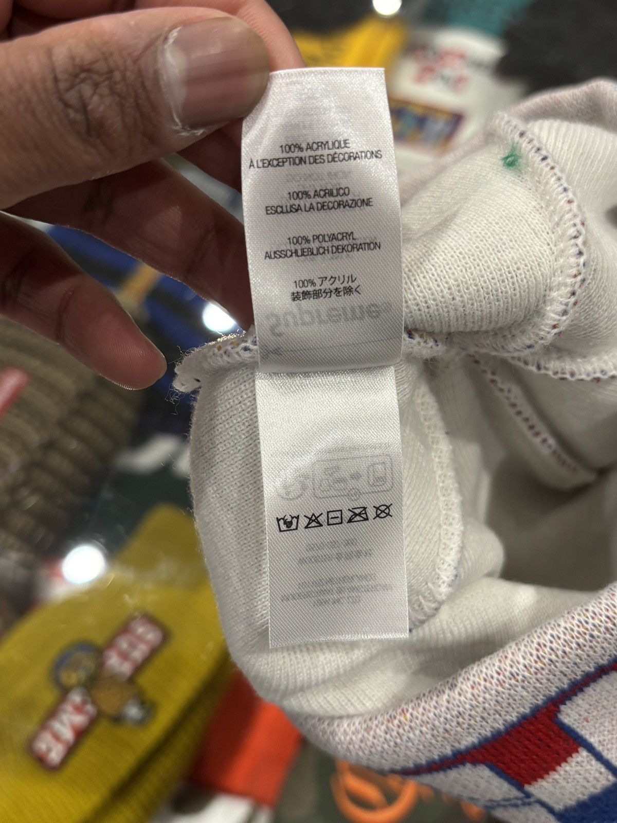 Supreme Supreme Scarf Beanie White Size ONE SIZE - 4 Thumbnail