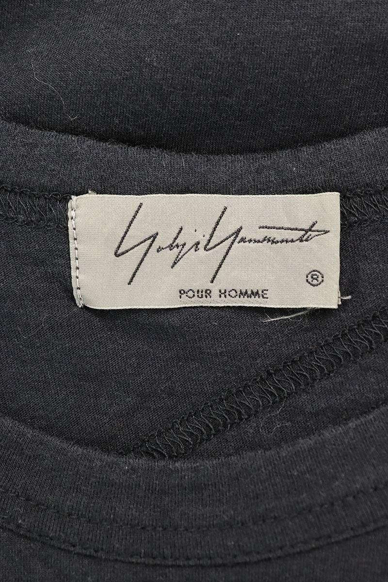 Yohji Yamamoto Pour Homme Asymmetrical Paneled Tee Size US L / EU 52-54 / 3 - 3 Thumbnail