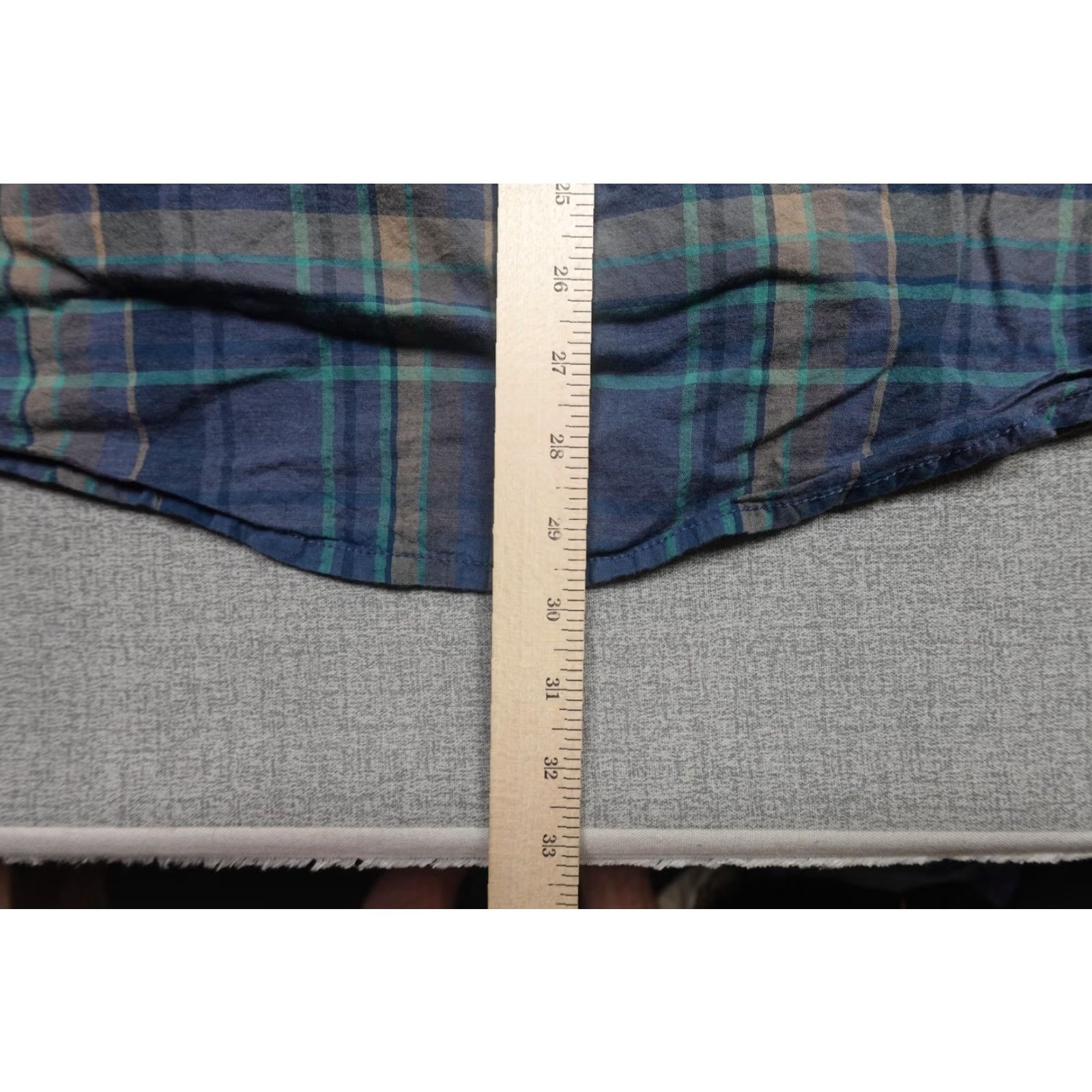 Prana VINTAGE? No. PrAna Shirt Mens Large Blue Plaid Short Sleeve Organic Cotton Casual Button Up Size US L / EU 52-54 / 3 - 7 Thumbnail