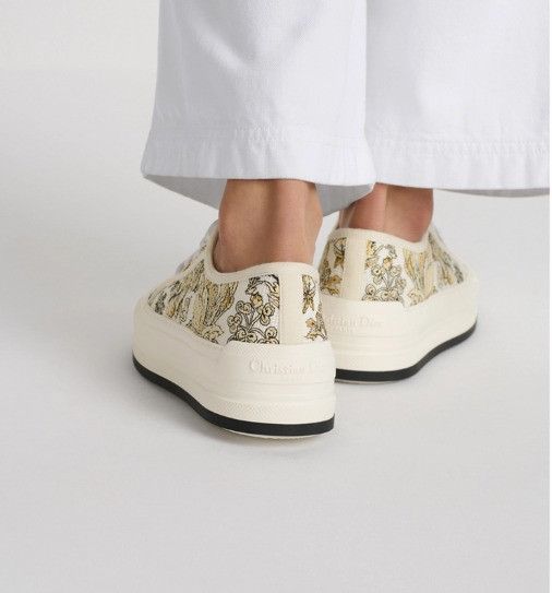 Dior o1w1db11025 KCK385 Platform Low-Top Sneakers in Multicolor Size US 7.5 / IT 37.5 - 5 Thumbnail