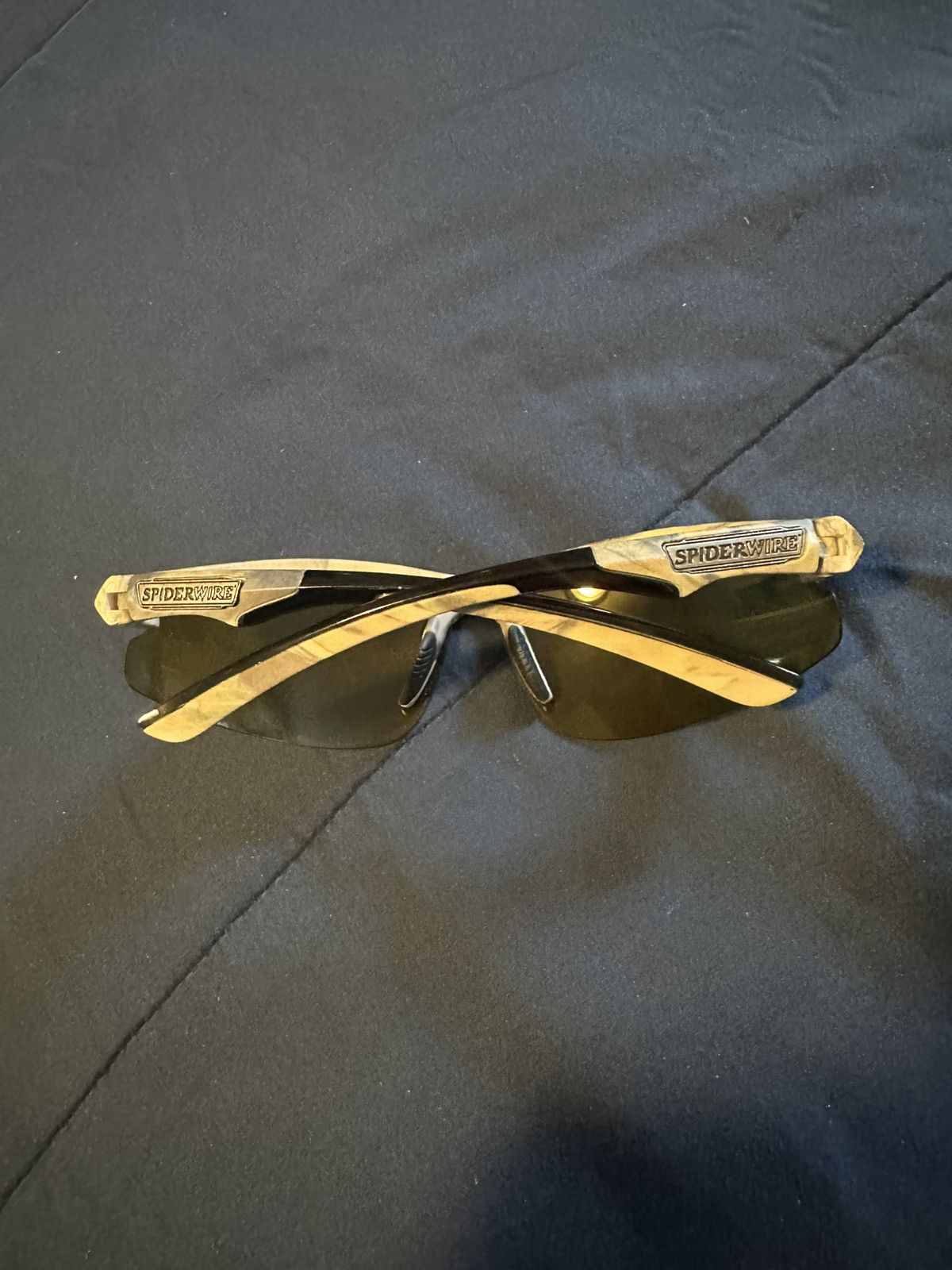 Other Sports Cool Sunglasses Camo Green Frame Unisex Used Size ONE SIZE - 3 Thumbnail