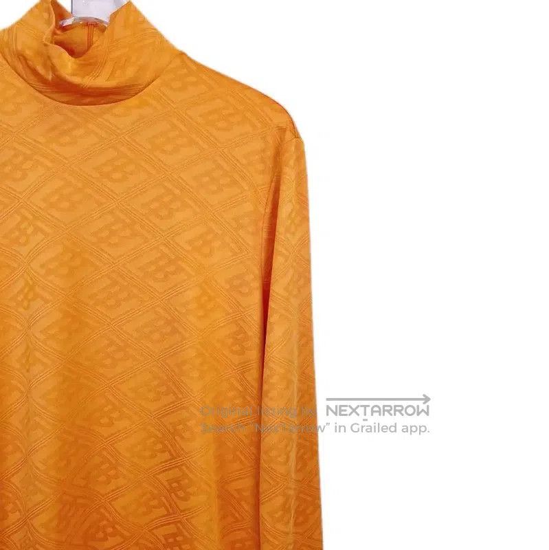 Burberry Burberry Yellow Long Sleeve Cotton Sweatshirt. Size L / US 10 / IT 46 - 3 Thumbnail