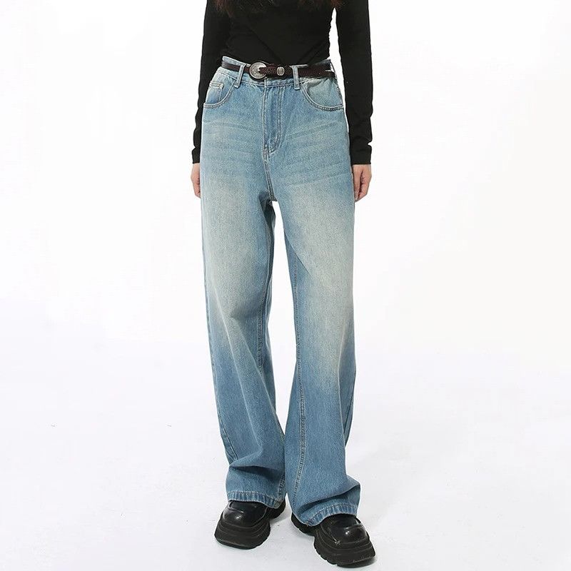 Casual Bottom Straight Denim