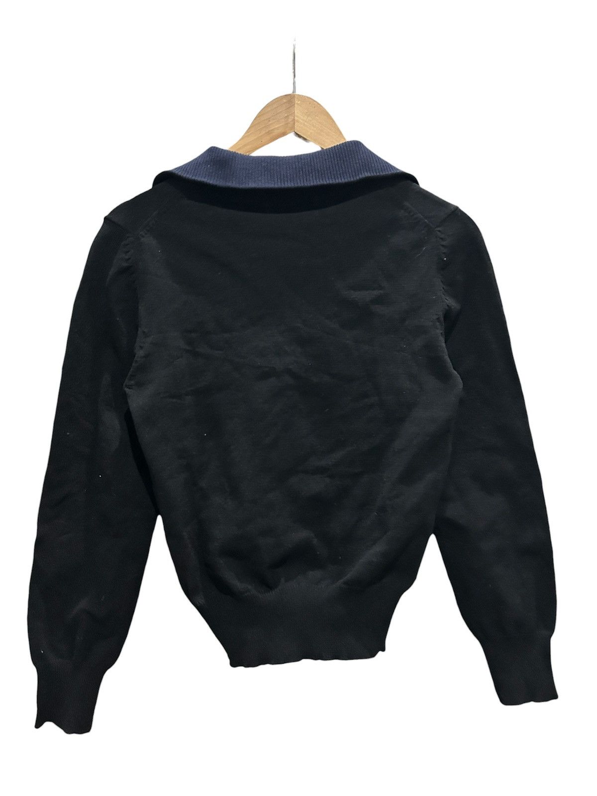 CABANE de ZUCCa Vintage ZUCCA Cardigan Black Size US M / EU 48-50 / 2 - 2 Thumbnail