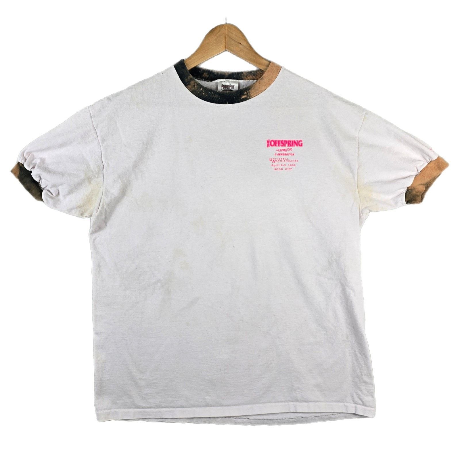Other Vintage 1999 The Offspring Ringer Concert Shirt XL Size US XL / EU 56 / 4 - 1 Thumbnail