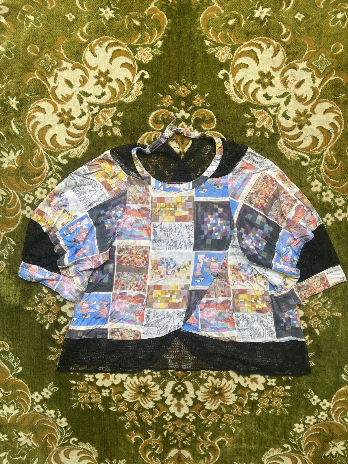 Frapbois 2000s Frapbois X Paul Klee Multicolour Surrealism Art Style Size ONE SIZE - 2 Thumbnail