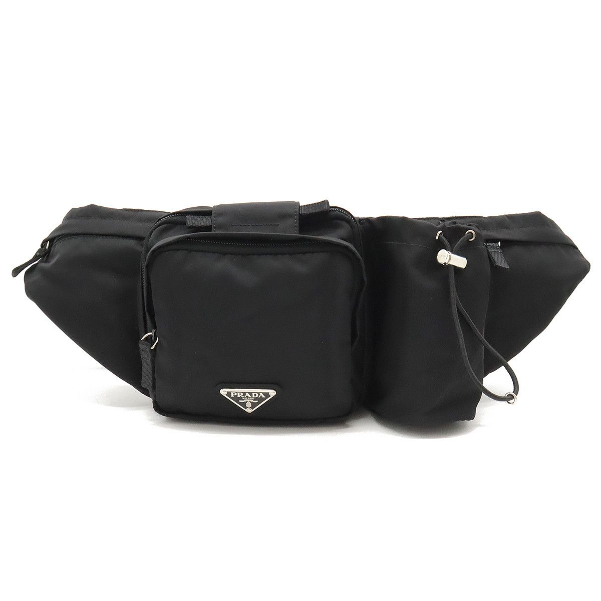 Prada Prada Nylon Waist Bag VA0056 Canvas Belt Bag VA0056 in Very Good Condition