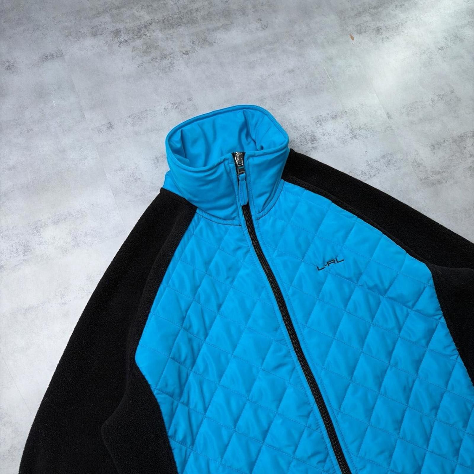 Lauren Ralph Lauren Y2K Blue L-RL Ralph Lauren Active Quilted Fleece Jacket Size L / US 10 / IT 46 - 5 Thumbnail