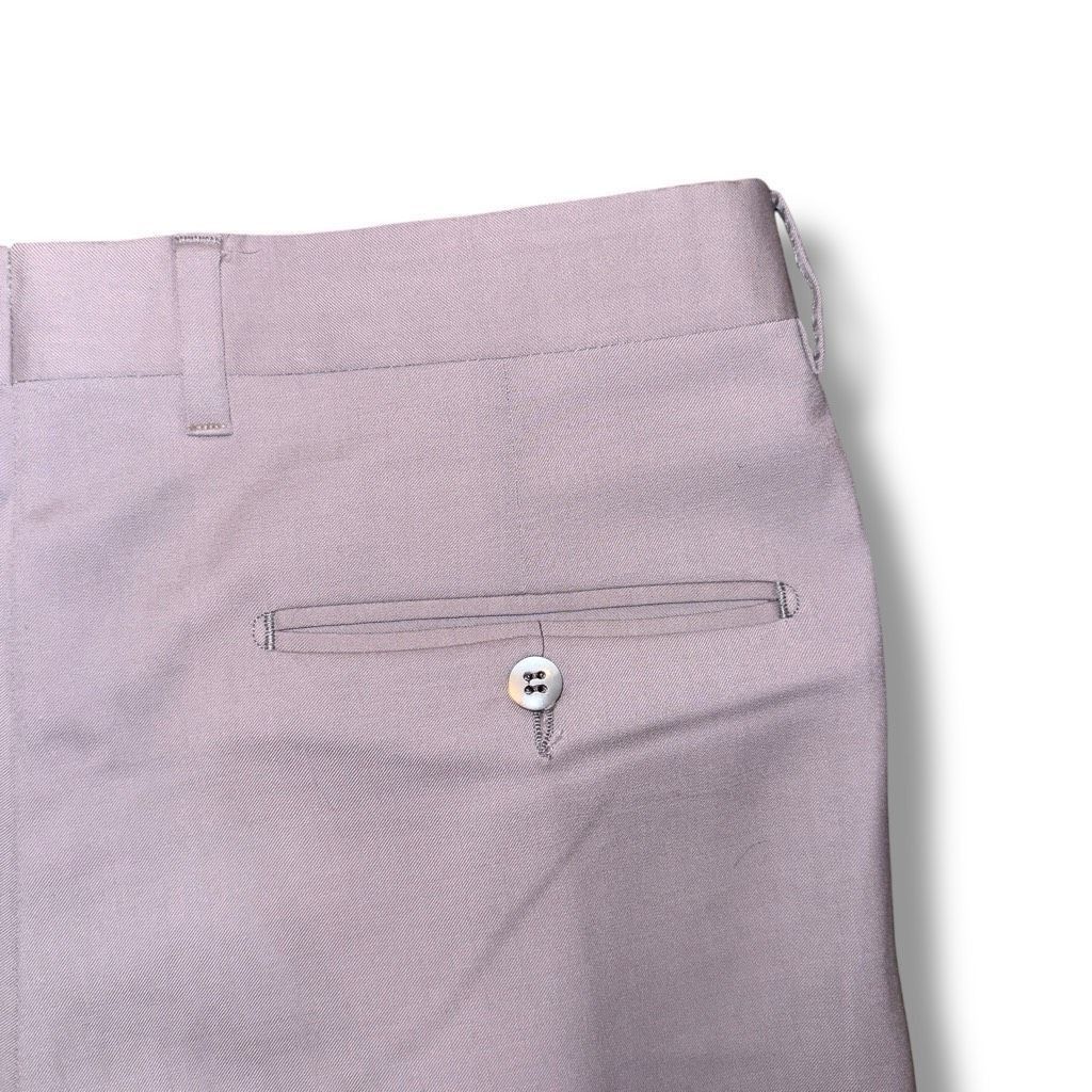 Zanella Luciano Carreli Angelico Super 130s Dress Pleated Trouser Pa Size 34R - 9 Thumbnail