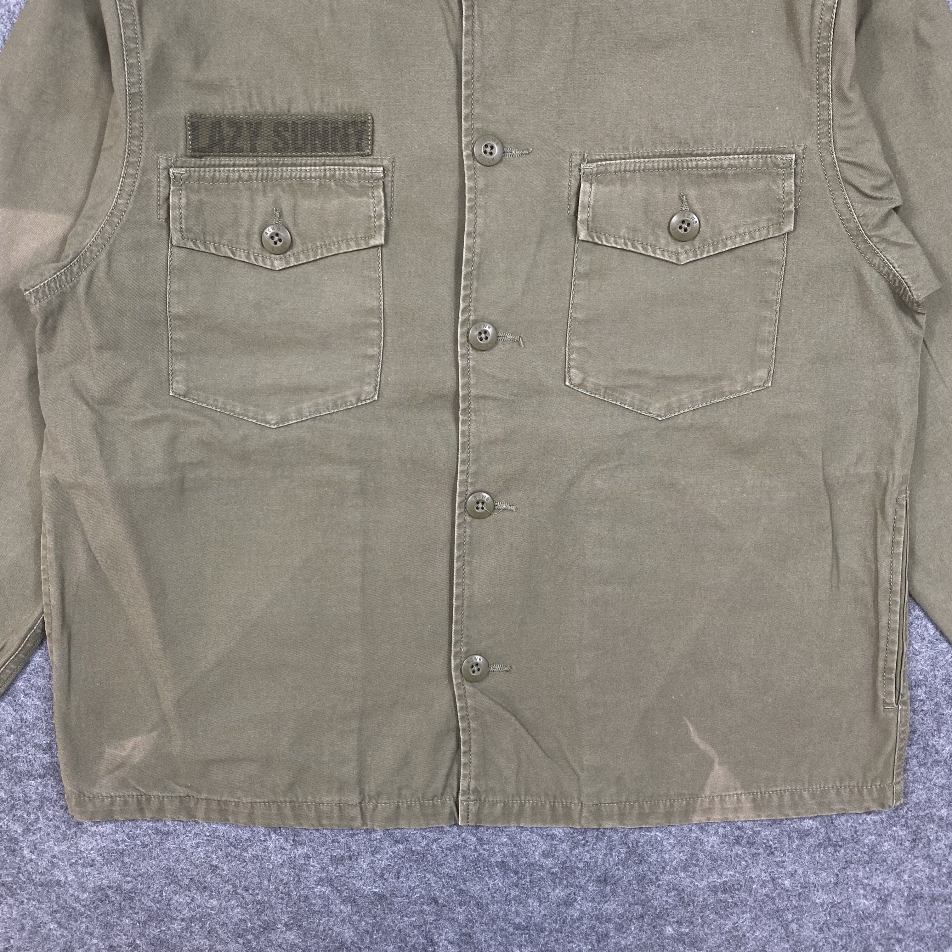 Japanese Brand RODEO CROWNS Wide Japanese Brand Military Shirt Jacket-J598 Size US L / EU 52-54 / 3 - 6 Thumbnail
