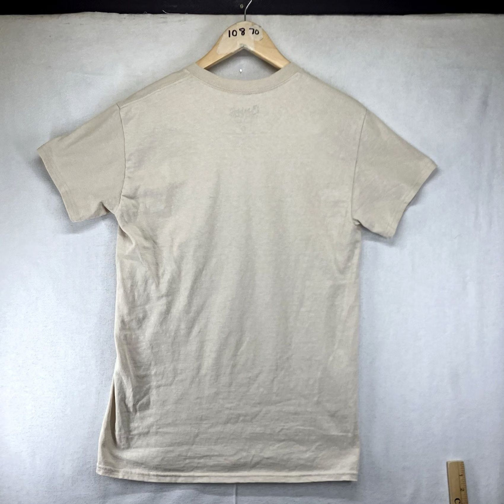 Vintage Spencer's Women's Adult T-Shirt Small Beige Medieval Retro Art Quote Funny Hilarious Dick Bussin Size S / US 4 / IT 40 - 2 Thumbnail