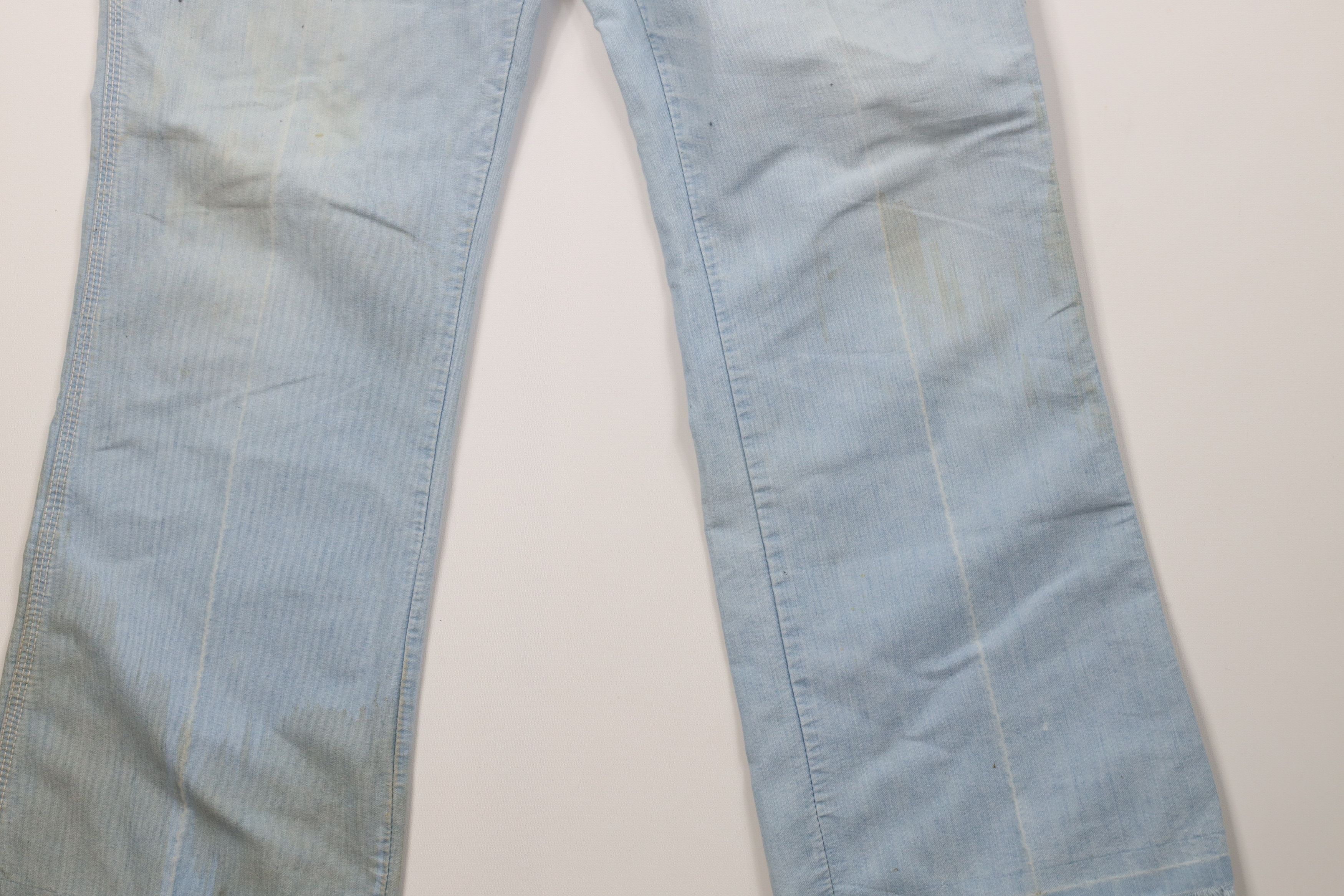 Wrangler Vintage 70s Wrangler Thin Bell Bottoms Jeans Blue USA Size US 36 / EU 52 - 4 Thumbnail