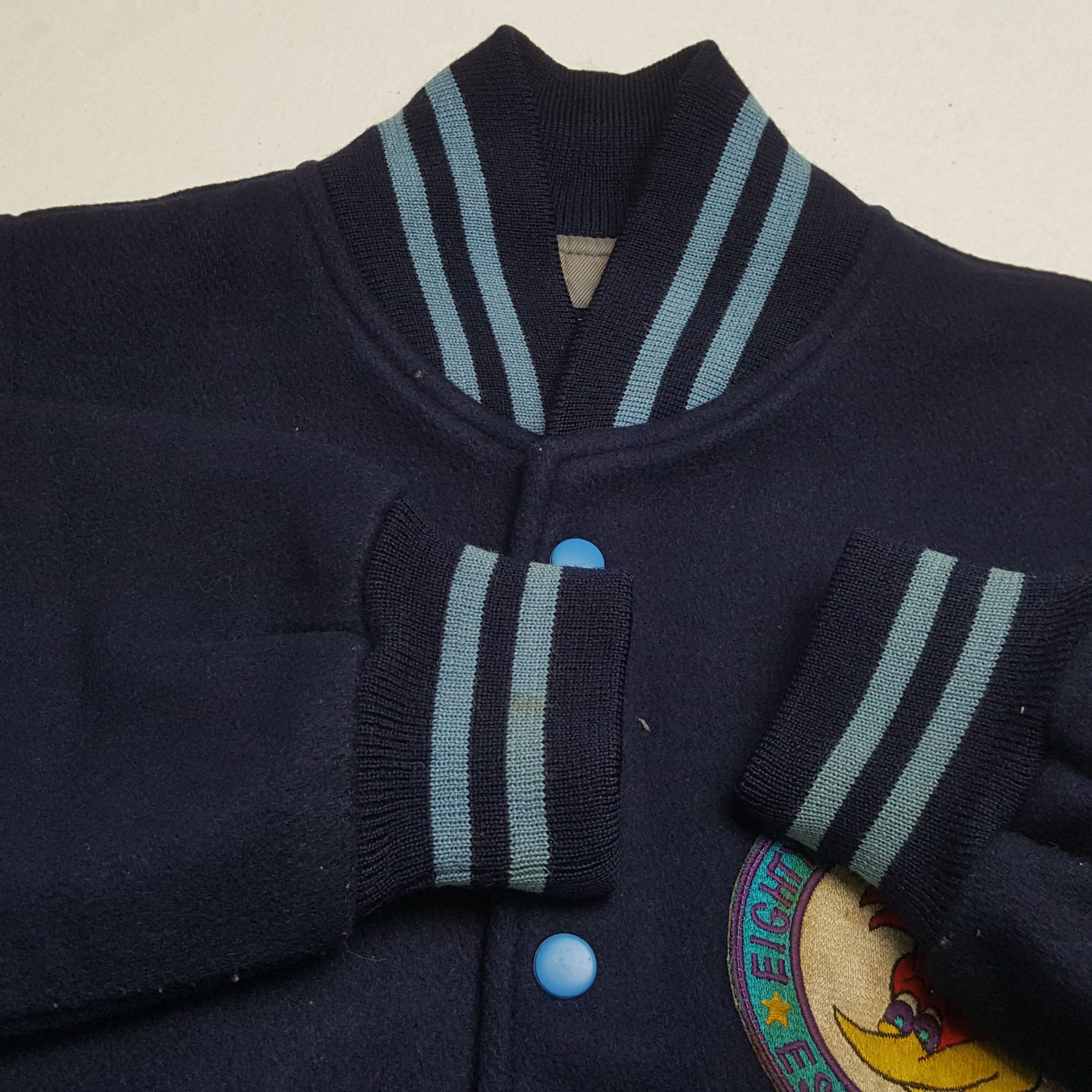 Japanese Brand × NBA × Vintage EIGHTYS BASKETBALL Team NBA Sports Varsity Jacket Size US M / EU 48-50 / 2 - 10 Thumbnail