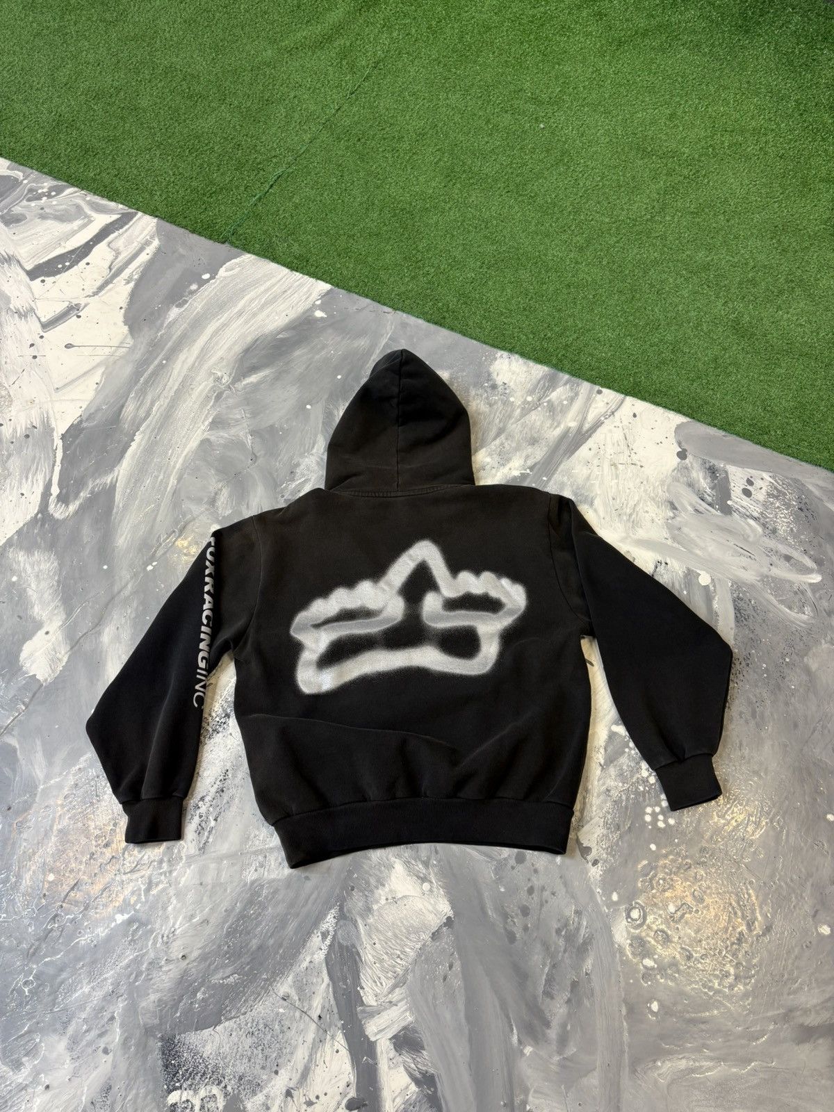Travis Scott Cactus Jack x Fox Racing Black Hoodie Size US M / EU 48-50 / 2 - 2 Thumbnail