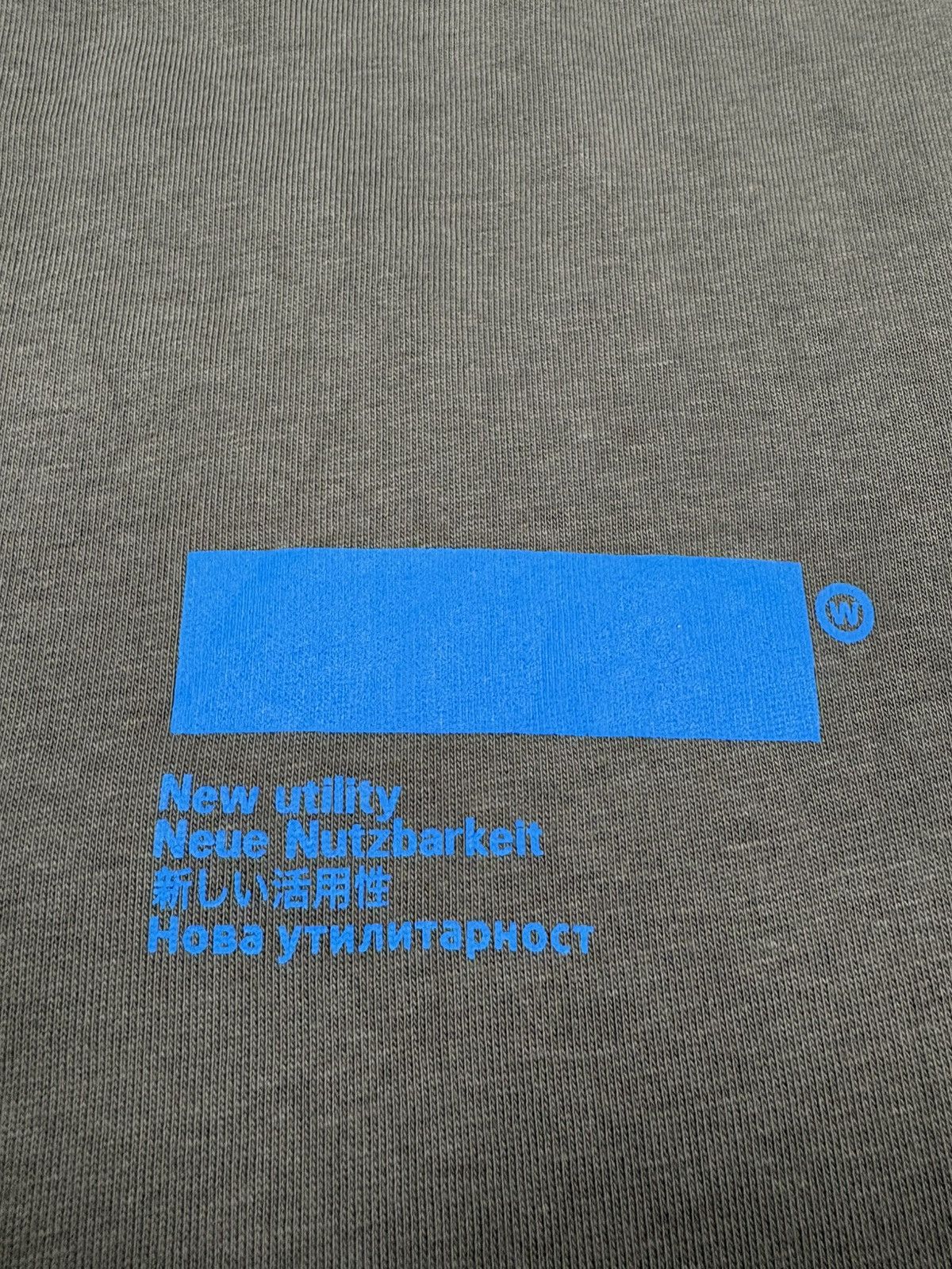 AFFXWRKS Affixworks New Utility Blue Block Graphic T-Shirt Olive M Size US M / EU 48-50 / 2 - 13 Thumbnail