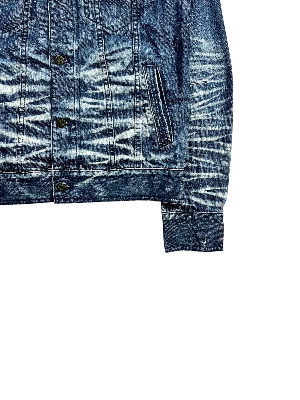 If Six Was Nine 2000s Semantic Design - Washed Vkei Style Denim Jacket Size US M / EU 48-50 / 2 - 4 Thumbnail
