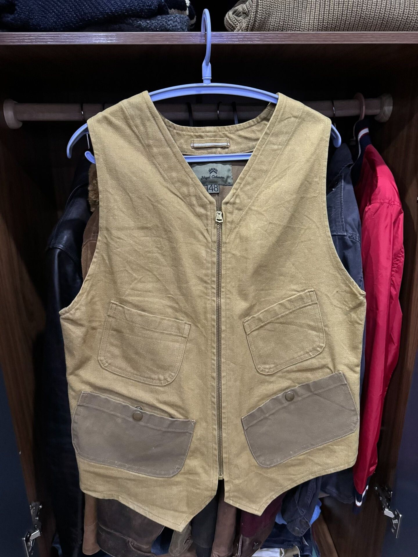RRL Ralph Lauren nigel cabourn canvas vest with pockets Size US M / EU 48-50 / 2 - 1 Thumbnail
