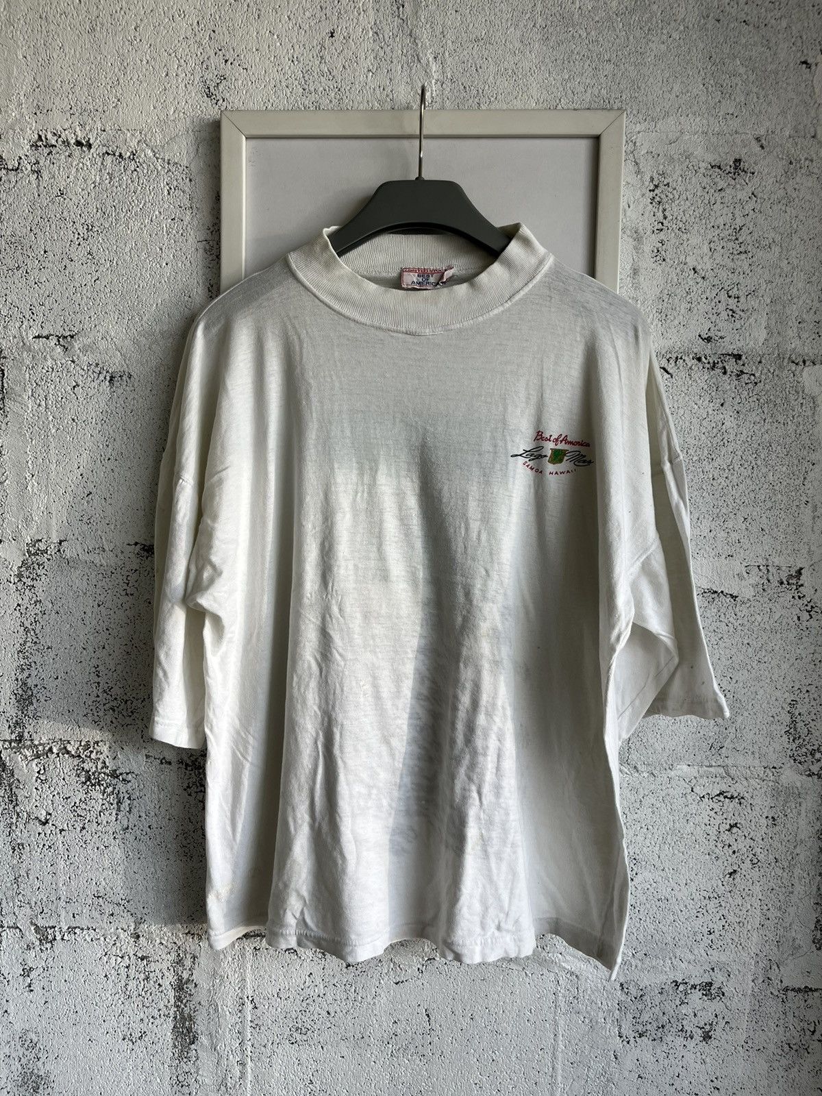 Vintage SAMOA HAWAII Best of America Monroe Letter T-shirt