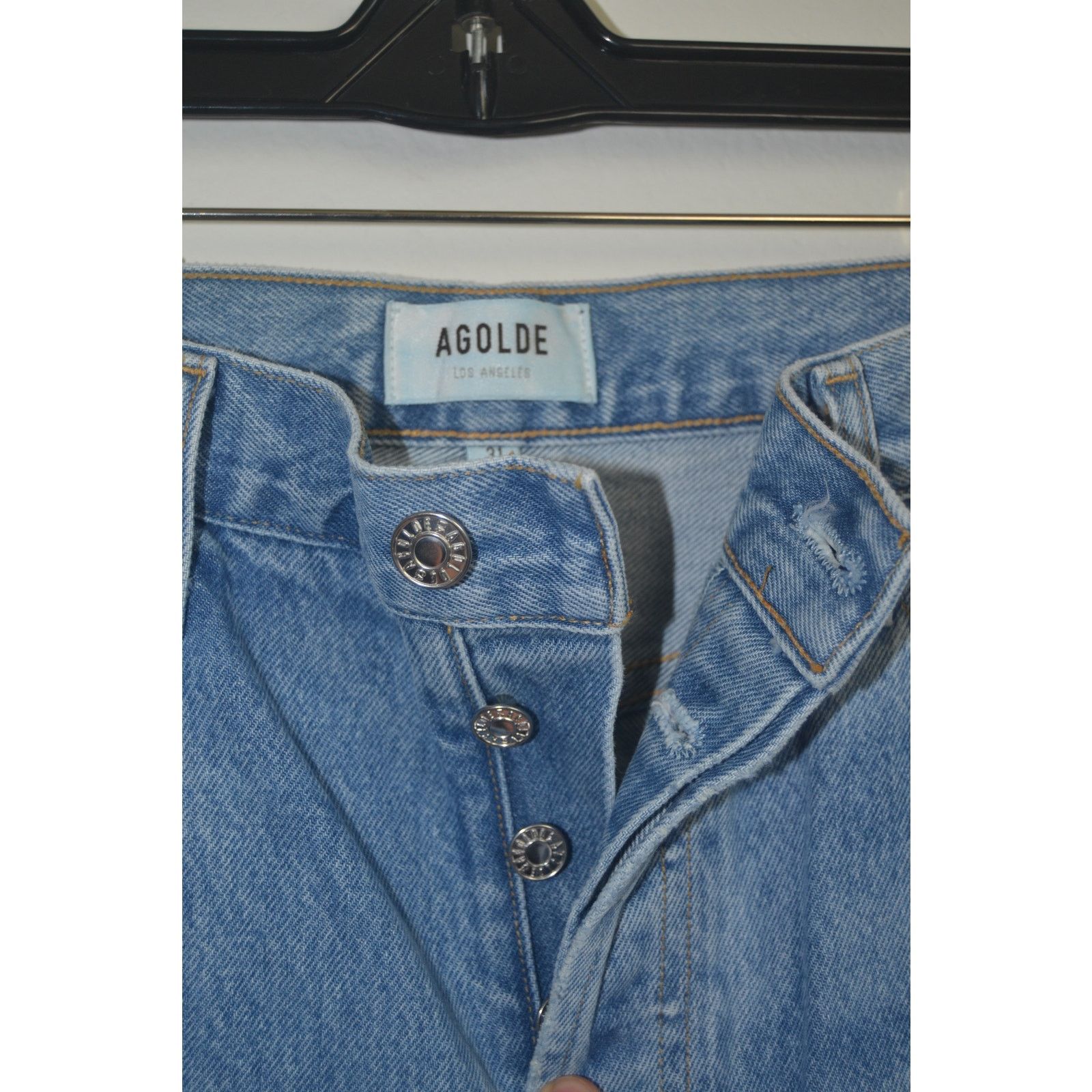 Agolde AGOLDE 90's Midrise Loose Fit Jeans Size 31 Size 31" - 2 Thumbnail